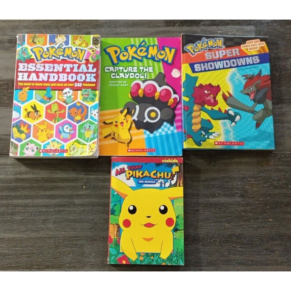 Pokemon Super Showdown All That Pikachu Handbook Claydol Book Lot